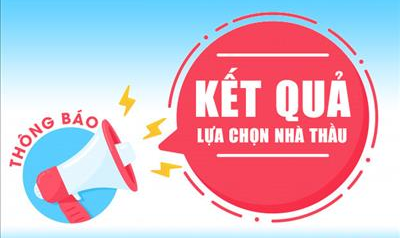 Thông báo kết quả lựa chọn nhà thầu gói thầu mua sắm tivi, máy lạnh, máy in thẻ từ phục vụ công tác cho Trường Đại học Văn hóa TP. Hồ Chí Minh