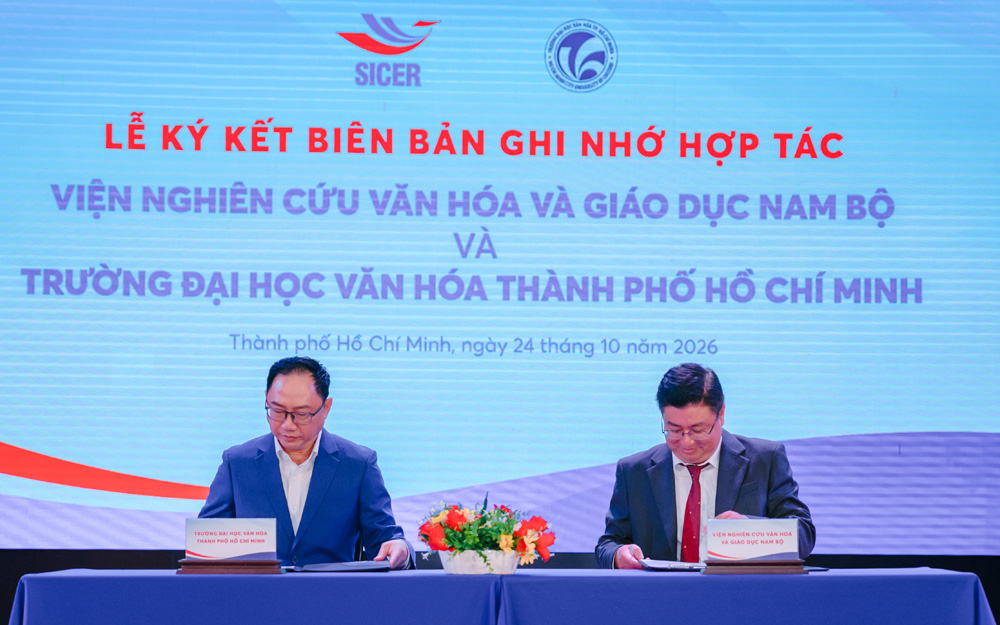 Trường Đại học Văn hóa TP. Hồ Chí Minh mở rộng hợp tác trong lĩnh vực văn hóa, giáo dục và du lịch