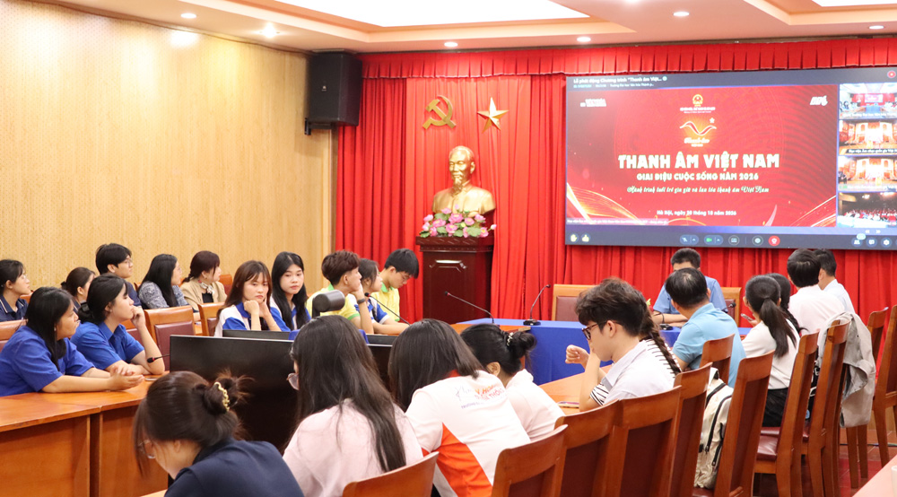 Trường Đại học Văn hóa TP.HCM lan tỏa tình yêu văn hóa Việt qua Chương trình “Thanh âm Việt Nam. Giai điệu cuộc sống”